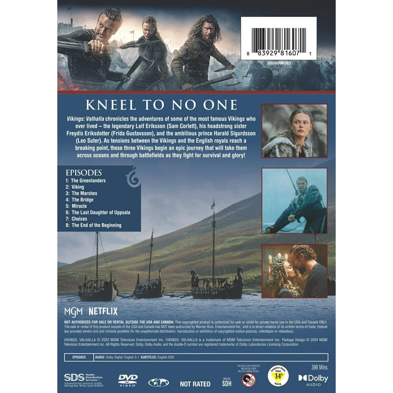 ヴァイキング ～ヴァルハラ～ シーズン1+2+3 Blu-ray 日本語吹き替