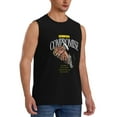 thumbnail image 2 of PAYOHTO Men's Sleeveless Shirts Gym Tank Top with Compromise Hand Slogan Design, 2 of 8