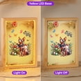 thumbnail image 2 of Sphynx Celebrates Spring and Enjoys a Happy Easter Acrylic Plaque with Wood Photo Frame Box Cat Lover Kitten Owner Gifts Idea Light Box - 02001, 2 of 5