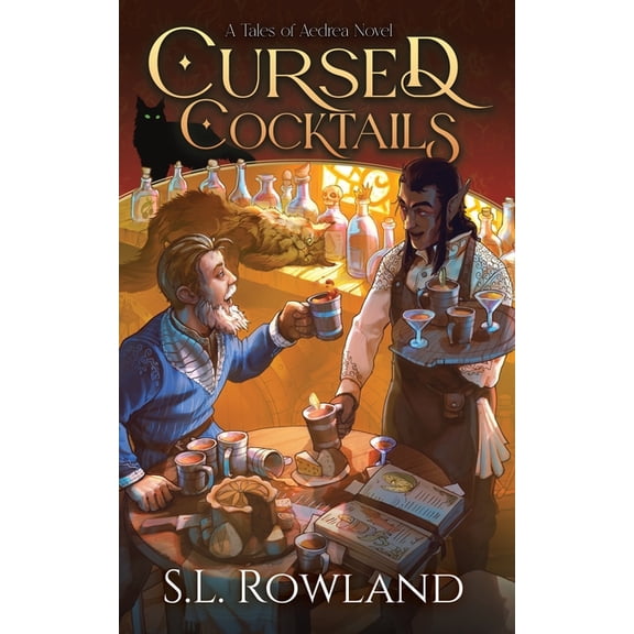 Tales of Aedrea Cursed Cocktails: A Cozy Fantasy, (Paperback)