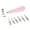 Pink, variant on Linocut Cutter Set With Assorted Cutting Head Craft Linoleum Cutter For Rubber Block Stamp Carving Block Printing Craft