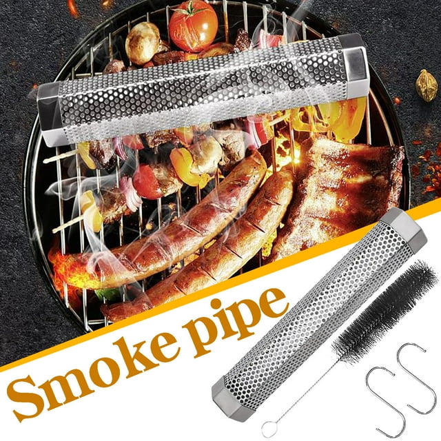 Boovnll Kitchen Gadgets, 12'' Hexagon Bbq Wood Pellet Tube Smoker Portable Barbecue Generator, Home and Kitchen, Kitchen, Kitchen Tools