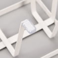 thumbnail image 5 of Escurridor de metal para tazas, organizador de tazas antideslizante con mango de madera, compacto y estable, para deportes acuáticos, 5 of 5