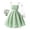 Green, variant on Girls Solid Color Cami Dress with Sweet Bow Kids Sleeveless Spaghetti Strap Summer Sundress Teens Elegant Minimalist Princess Gown Fashionable Boutique Clothing for Teen Girls