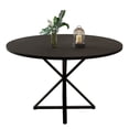 thumbnail image 4 of GloryStar Round Dining Table for 4, 47" Dining Table, Circle Table, Dining Room Table with Heavy Duty Metal Base, Round Kitchen Table for Kitchen Dinning Room(Only Table), 4 of 7