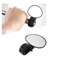thumbnail image 1 of 4X Bike Mirror, Bicycle Cycling Rear View Mirrors Adjustable Handlebar Mounted for Mountain Road Bike, 1 of 7