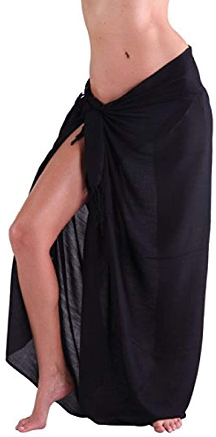 Swimwear Batik Sarong Wrap Pareo Beach Sarong Womens Clothing Black Sarong ~ Beach Cover Up Black /& Teal Beach Sarong Long Wrap Skirt