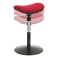 thumbnail image 3 of Norwood Tabouret Actif avec Siège Pivotant Réglable en Hauteur, Rouge, 3 of 5