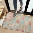 thumbnail image 2 of Pioneer Flower Floral Print Pattern Door Rugs,Washable Non Slip Door Mats Indoor,Decorative Door Mats,Entry Mat Indoor for Entrance,Bedroom,Kitchen,Bathroom,20"x32", 2 of 6