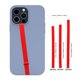 thumbnail image 2 of 3pcs Muñequera Soporte de mano Banda de estiramiento de silicona para Samsung / iPhone / Oneplus Tmvgtek Para estrenar, 2 of 6