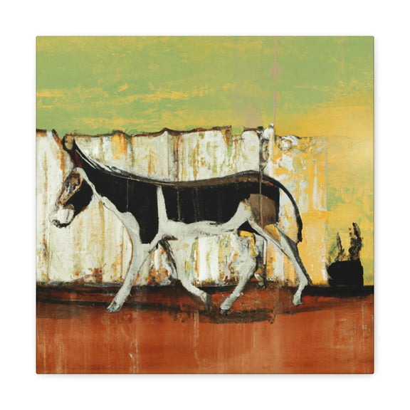 "Mule of the 1940s" - Canvas