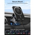 thumbnail image 7 of ExtreLife Magnetic Car Mount Charger Compatible for iPhone 17/16/15/14/13/12, 15W Fast Wireless Charging, 360°Adjustable Air Vent Phone Holder, 7 of 7