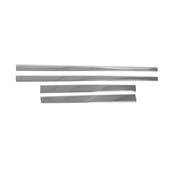 OMAC Side Door Molding Trim Skirt Garnish for VW Tiguan 2012-17 Stainless Steel 4 Pcs