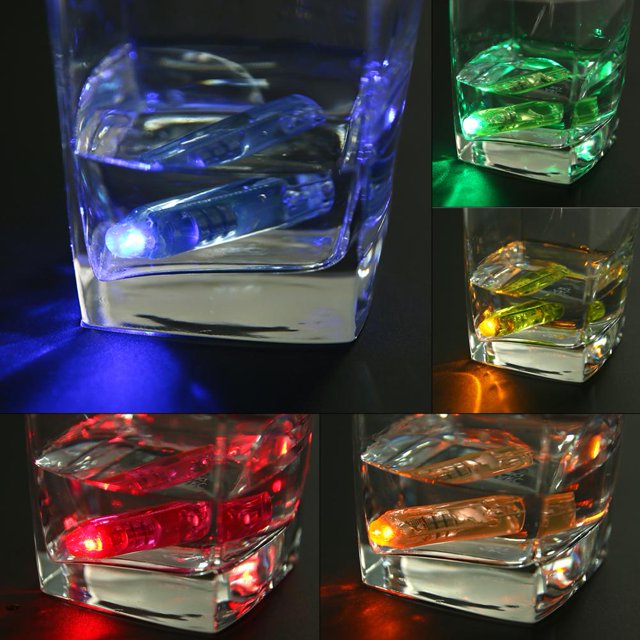 Indicador de atracción de peces mini bajo el agua Señuelo Luz intermitente LED Rojo Sywqhk Para Estrenar