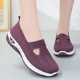 thumbnail image 2 of Chaussures Décontractées pour Femmes Chaussures de Mode Chaussures Décontractées Confortables pour Femmes Chaussures de Sport d'Été Plates Chaussures Décontractées pour Femmes 10 Chaussures de Travail Décontractées pour Femmes Semelle Non en Maille Creuse, 2 of 9