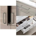 thumbnail image 2 of 10 Pack - Acier Inoxydable Solide Poignée Ronde Tiroir Poignée en Forme de U Armoire Poignée Fil de Quincaillerie (10-64mm) Trous Centres, 2 of 4