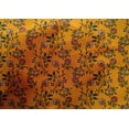 thumbnail image 4 of oneOone Cotton Silk Fabric Leaves & Floral Block Printed Craft Fabric BTY 42 Inch Wide, 4 of 4