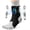 Alu. Plate Model-Black, variant on Ankle Brace for Men & Women, Adjustable Lace-up Ankle Support with Side Stabilizers for Recovery, Pain Relief & Stability, 1Pack, s
