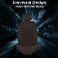 thumbnail image 5 of Paffenery Luxury Heated and Cooling Car Seat Cover, Ventilated Cooling Car Seat Warmer Cushion 12-24V Universal Fit, Fashion Brown, 5 of 15