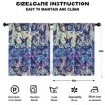 thumbnail image 2 of Blackout Kids Curtains,Blue Purple Butterfly Pattern Childrens Insulated Curtains Set Of 2,Bedroom Essentials,Toddler Room Decor 52"x63", 2 of 5