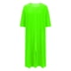 thumbnail image 2 of Karight Women Zipper Robe 3/4 Sleeves Housecoat Dress Full Length Nightgown with Pockets Lounge House Coats Long Bathrobe, 2 of 6
