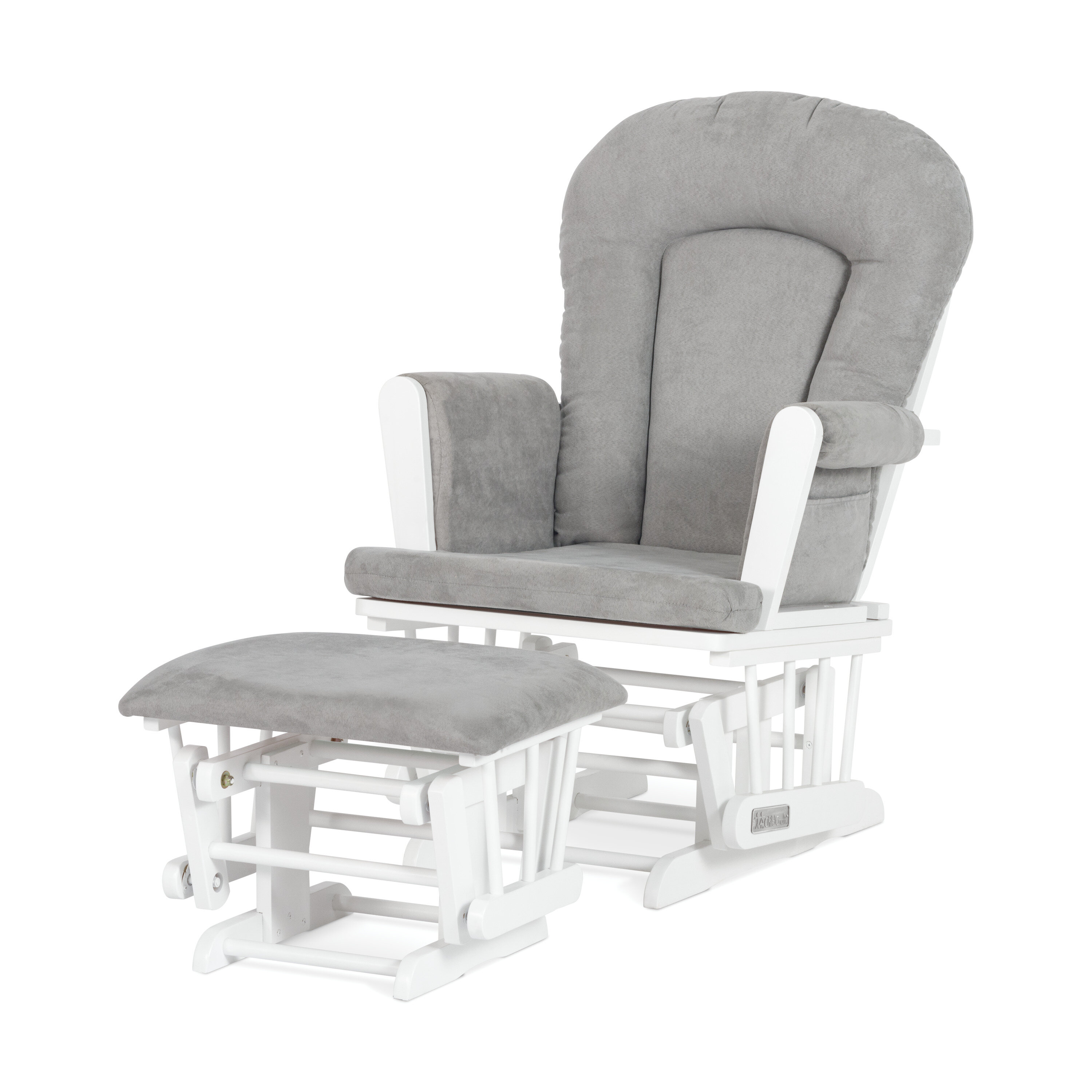 Forever Eclectic by Child Craft Tranquil Glider Rocker and Ottoman Set