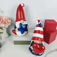 thumbnail image 6 of YOHAVEN 3Pcs Gnomes Independence Day 4th Of July Veterans Day Resin Figurine Decorations for Kitchen Tiered Tray Shelf Mantle Patriotic Home Display, 6 of 6