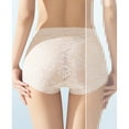 thumbnail image 5 of PiGOGI Women's High Waist Seamless Panties - Breathable Cotton Underwear - L to 2XL Comfortable Briefs Khaki, 5 of 6