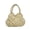 Beige, variant on Summer Floral Straw Beach Tote for Women, Woven Coastal Bucket Hobo Shoulder Handbag with Zipper