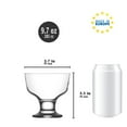 thumbnail image 5 of LAV Elegant Ice Cream Sundae Glass Bowl Set, Ice Cream Service Bowls, Clear Dessert Cup Set of 6, 9.75 oz., 5 of 6