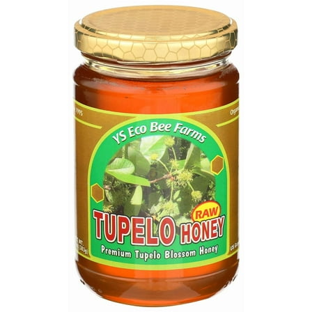 YS Organic Bee Farms Raw Tupelo Honey – Allergen-Free, Organic – 13.5 oz
