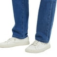 thumbnail image 4 of Coevals Club Men's Straight Leg Classic 5-Pocket Casual Work Jeans 32L 2# Blue 32, 4 of 8