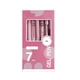 thumbnail image 1 of Set De Bolígrafo De Gel Tinta Negra Punta Fina 7 Pzas 5mm Rosa, 1 of 3
