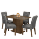 thumbnail image 1 of Juego de Comedor con Mesa y 4 Sillas Madesa Reale MS, 1 of 5