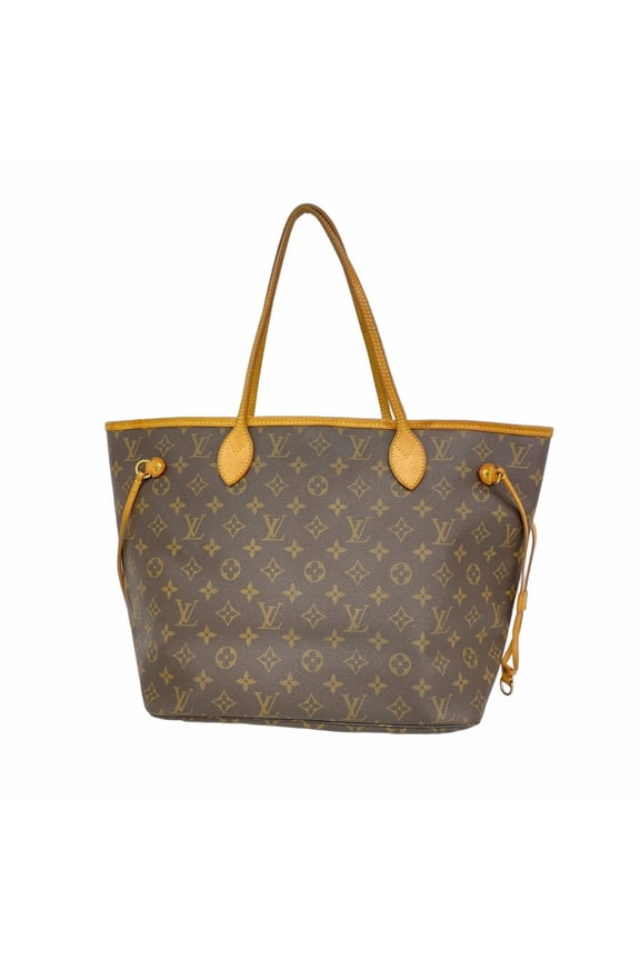 Pre-Owned Louis Vuitton Monogram Neverfull MM Tote Bag M40156 Brown Women's P3025451