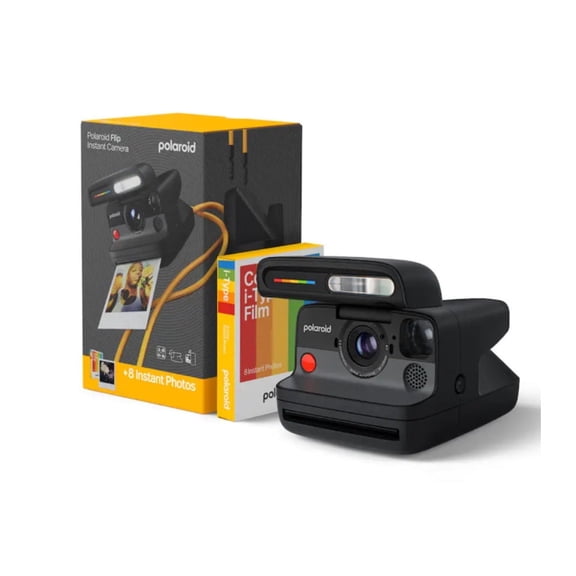 Polaroid FLIP Black   Color Film Bundle (8 Photos)