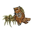 thumbnail image 1 of ID 0705 Cheetah Resting on Branch Patch Scene Craft Embroidered Iron On Applique, 1 of 1