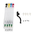 thumbnail image 2 of Empty Ink Cartridge, Stable Chip  Compatibility PP Material 4PCS Refill Cartridge Replacement  for Industrial Printer LC3117, 2 of 7