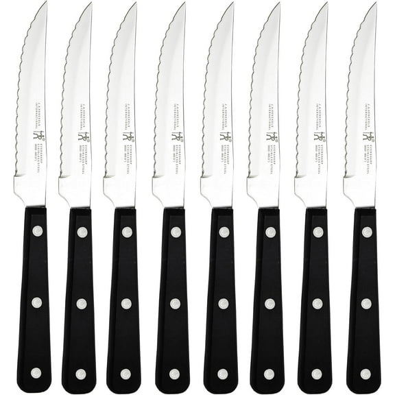 HENCKELS Razor-Sharp Steak Knife Set of 8, German Engineered Informed by 100  Years of Mastery