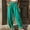 Green, variant on Aloohaidyvio 2024 Summer Pants for Women,Womens Spring And Autumn Solid Color Elastic Waist Cotton Leggings Casual Pants
