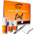 thumbnail image 1 of Kit de pestañas y cejas Aryana New York - Hasta 10 aplicaciones - Negro y marrón 5 ml - Con pincel para cejas, 1 of 5