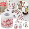 Lieteswe Christmas Roll Paper Napkin Colored Paper Creative Environmental Protection