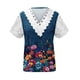 thumbnail image 5 of Camiseta de Manga Corta con Cuello en V para las Mujeres, 5 of 5