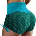 thumbnail image 1 of Gibobby Pantalones cortos de yoga Súper pantalones de mujer Pantalones de yoga con correa de corta de yoga de color(Verde,XG), 1 of 5