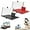 2pcs-3, variant on Screen Magnifier Newes Version, Big Pull Out Phone Screen Amplifier, Mobile Phone Magnifying Screen Projector, Foldable Holder Stand for All Smartphone (red*1, 10inch)