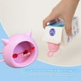 thumbnail image 4 of Tapón de silicona para botella de leche a prueba de fugas, con divertido diseño de cerdito, divisor de leche, cajas de cartón, tapa reutilizable de grado alimenticio, 4 of 7