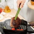 thumbnail image 2 of SLYNSHome Silicone Tongs for Cooking Silicone Tweezer Food Tongs Long Heat Resistant Kitchen Grilling Serving Utensils for Food BBQ, Steak, Salad, 2 of 6