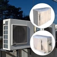 thumbnail image 5 of Baohd Housse de Climatiseur pour Unité Extérieure Anti-Neige Surcouverture Argent 2P, 5 of 5