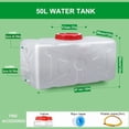 Whw Storage Tank Water Storage Tank with Spigot for Emergency, Household, Outdoor ...