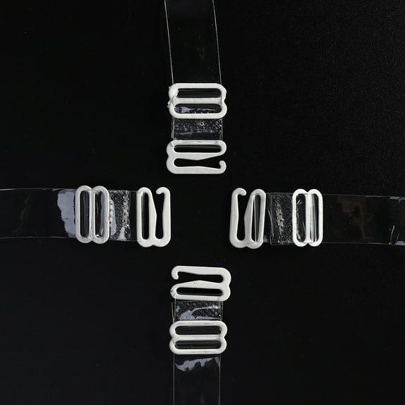 FELTECHELECTR 12 Pairs Extra-Strong Stretch Straps for Dresses and Lingerie with Adjustable Length